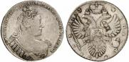 1 rouble 1733 year