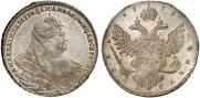 1 rouble 1738 year