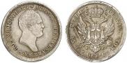 2 злотых 1825 года