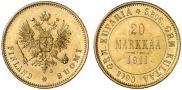 20 markkaa 1911 year