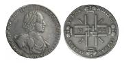 1 rouble 1722 year