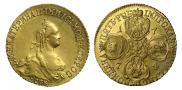 5 roubles 1774 year
