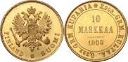 10 markkaa 1905 year