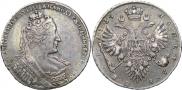 1 рубль 1734 года