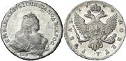 1 рубль 1744 года