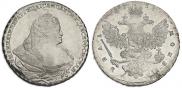 1 rouble 1738 year