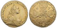 10 рублей 1768 года