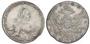 1 rouble 1768 year