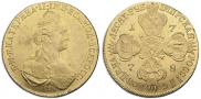 10 roubles 1778 year