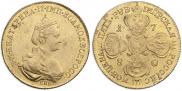 5 roubles 1780 year