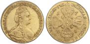 10 рублей 1786 года