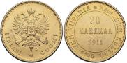 20 markkaa 1911 year