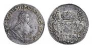 Grivennik 1752 year