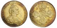 10 рублей 1780 года