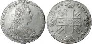 1 рубль 1729 года