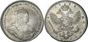 1 рубль 1738 года
