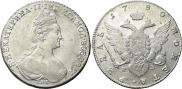 1 rouble 1780 year