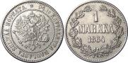 1 markka 1864 year