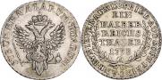 Ein halber reichsthaler 1798 year