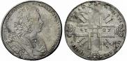 1 rouble 1727 year