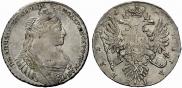 1 rouble 1734 year