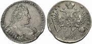 1 рубль 1733 года