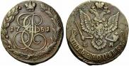 5 kopecks 1781 year