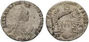 6 groszy 1761 year