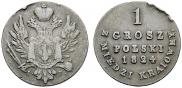1 grosz 1824 year