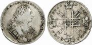 1 рубль 1729 года