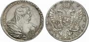 1 рубль 1737 года