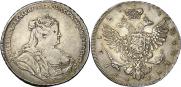 1 рубль 1738 года