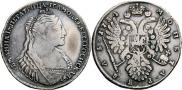 1 rouble 1734 year