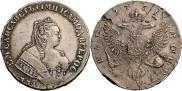 1 рубль 1751 года