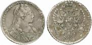 1 rouble 1734 year