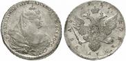 1 rouble 1737 year