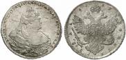 1 rouble 1737 year