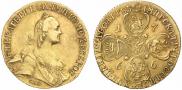 10 roubles 1766 year