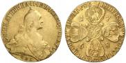 10 рублей 1768 года