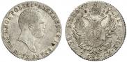 1 złoty 1818 year