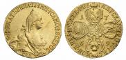 5 roubles 1769 year