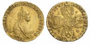 5 roubles 1774 year