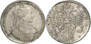 1 rouble 1734 year
