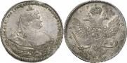 1 rouble 1737 year