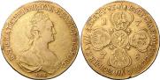 10 рублей 1778 года