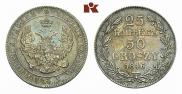 25 kopecks - 50 groszy 1846 year
