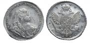 1 rouble 1738 year