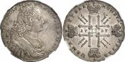 1 рубль 1727 года