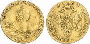 1 червонец 1757 года