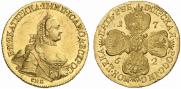 5 roubles 1762 year